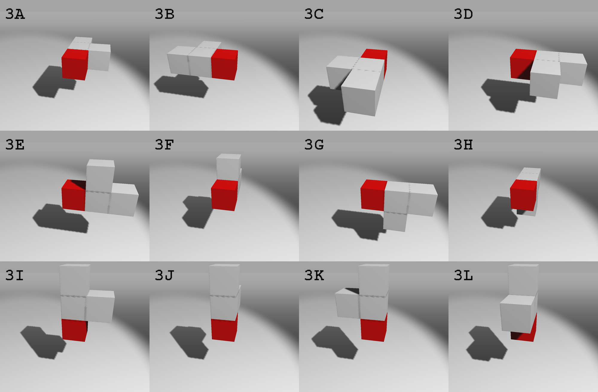 Solving the Soma cube in 3D