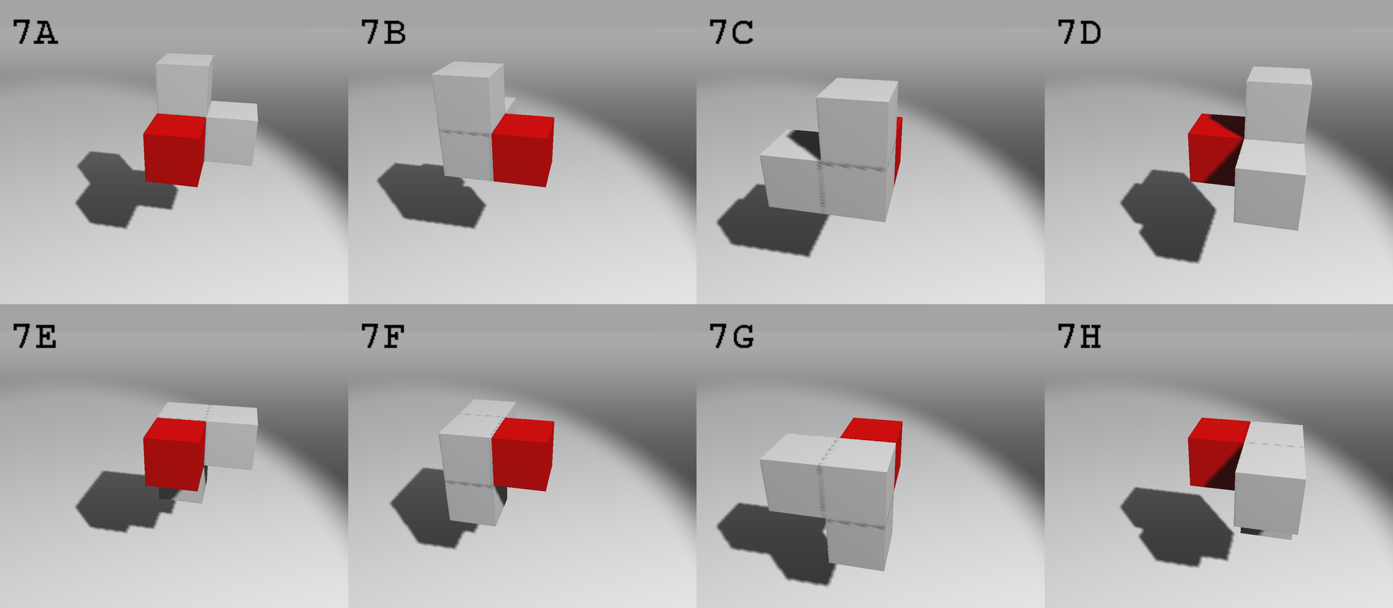 Solving the Soma cube in 3D